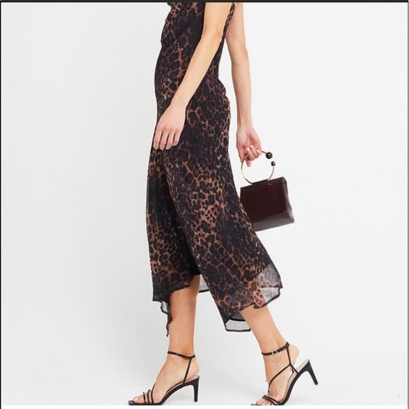 O.P.T Leopard Slip Dress - Picture 3 of 3